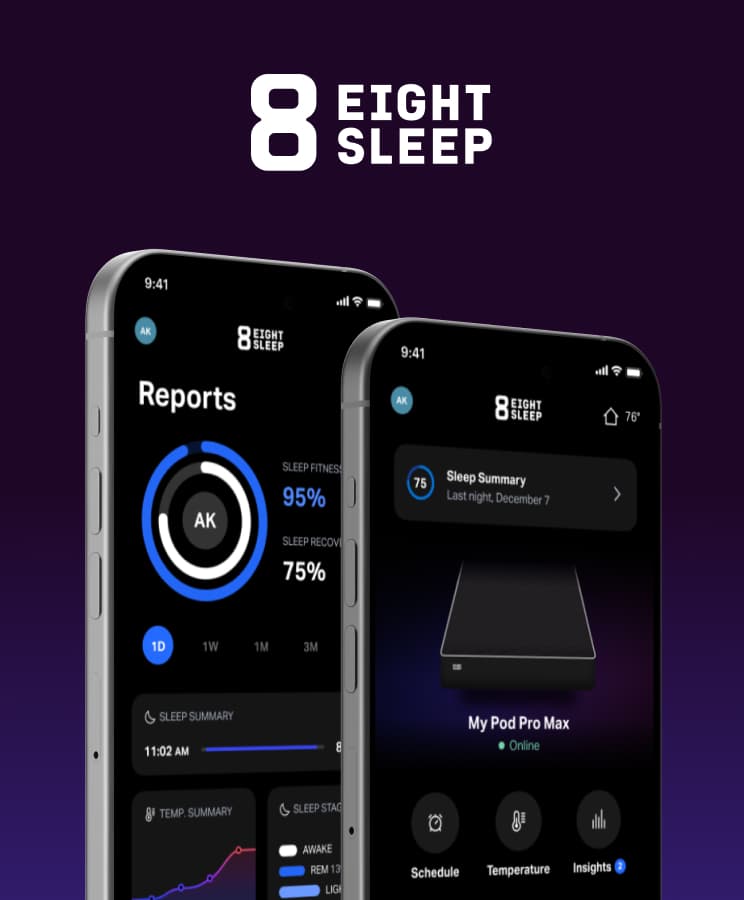 Eight Sleep project showcase